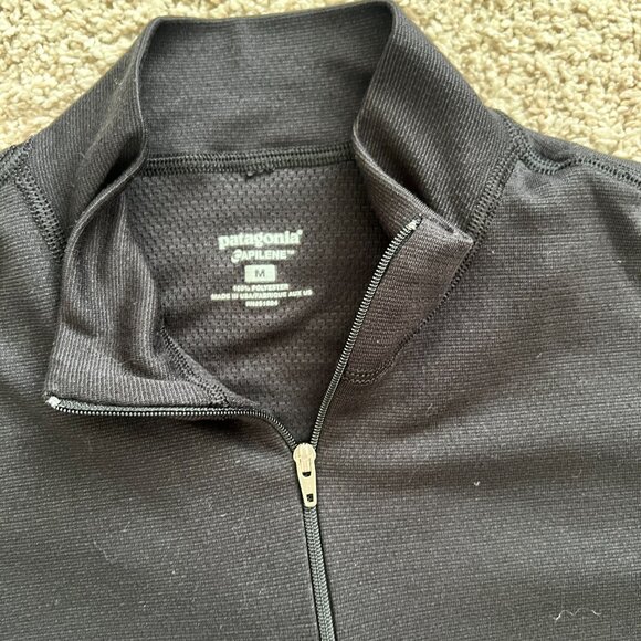 Patagonia 1/4 Zip Up Pullover - Womens - Black - Size Medium - Picture 5 of 6